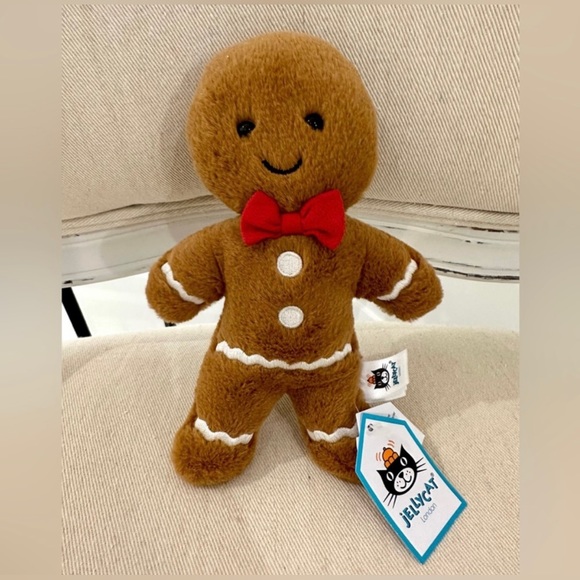 Jellycat Other - Jellycat Festive Folly Gingerbread Man NWT